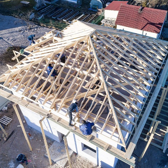 Монтаж четырёхскатной крыши и кровли в Кяхте и Республике Бурятия